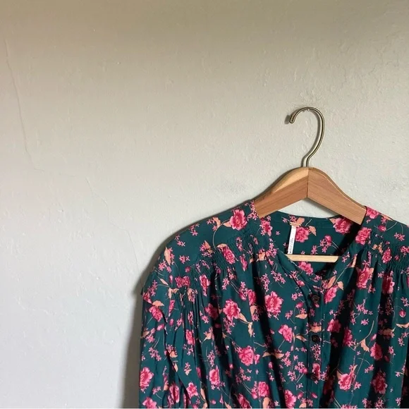 Free People Floral Dress Size XS - Picture 2 of 5